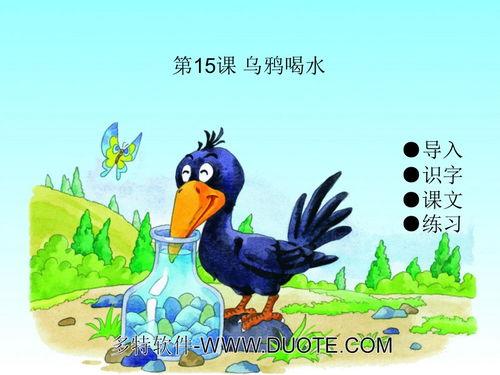 乌鸦喝水优质课视频,智慧与创新的完美融合