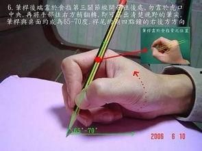 握笔姿势视频教程,轻松掌握标准书写技巧