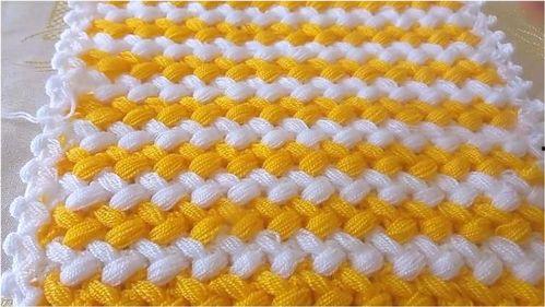 方形垫子的钩法视频,轻松掌握编织技巧